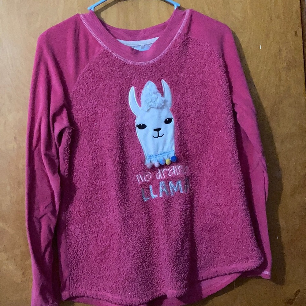 No drama llama PJ top Small